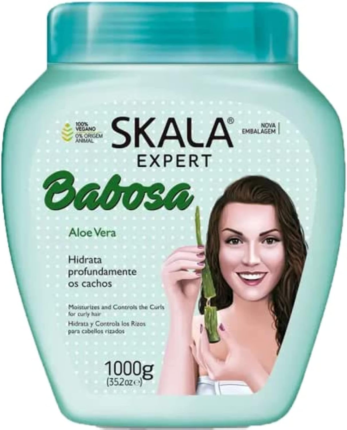 Deep Hydration & Nutrition - Babosa Hydronutritive Conditioner - Skala - 1000ml - Aloe Vera Enriched Formula