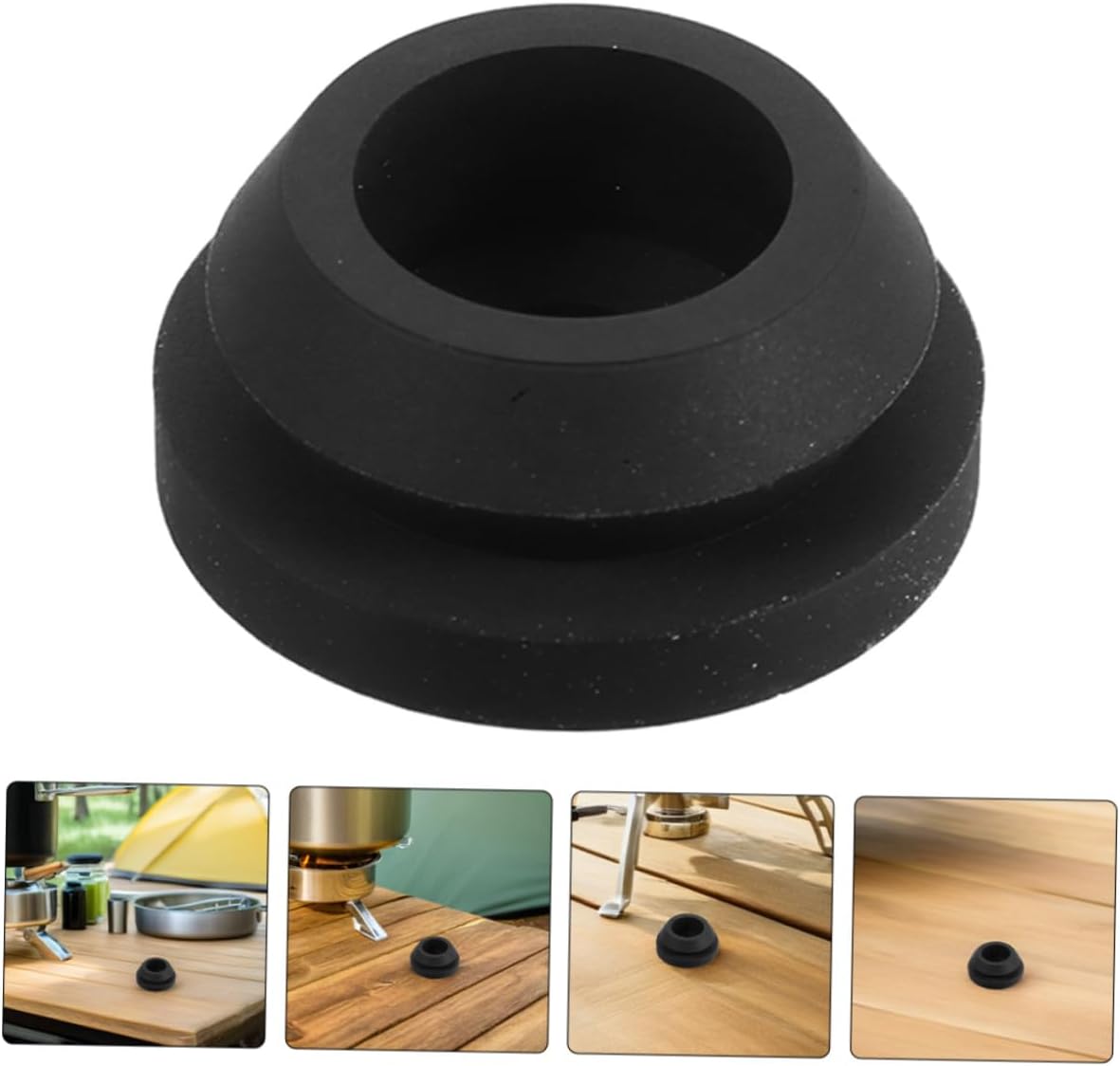 12pcs round Rv Stove Rubber Grommets Replacement Parts Compatible with Magic Chef Stove Grates for Camper and Trailer Kitchens Cooktop Accessories