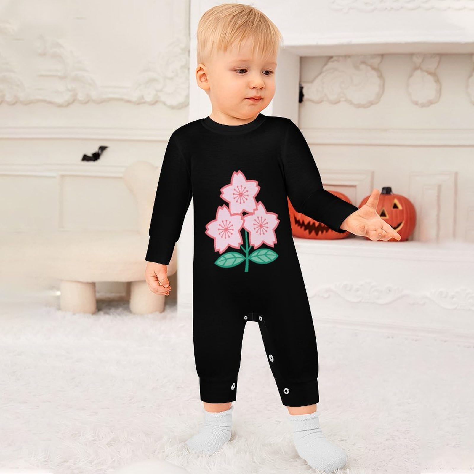 FCRB for Kids BABY SET BLACK ロンパース 黒 aka FCRB for Kids BABY