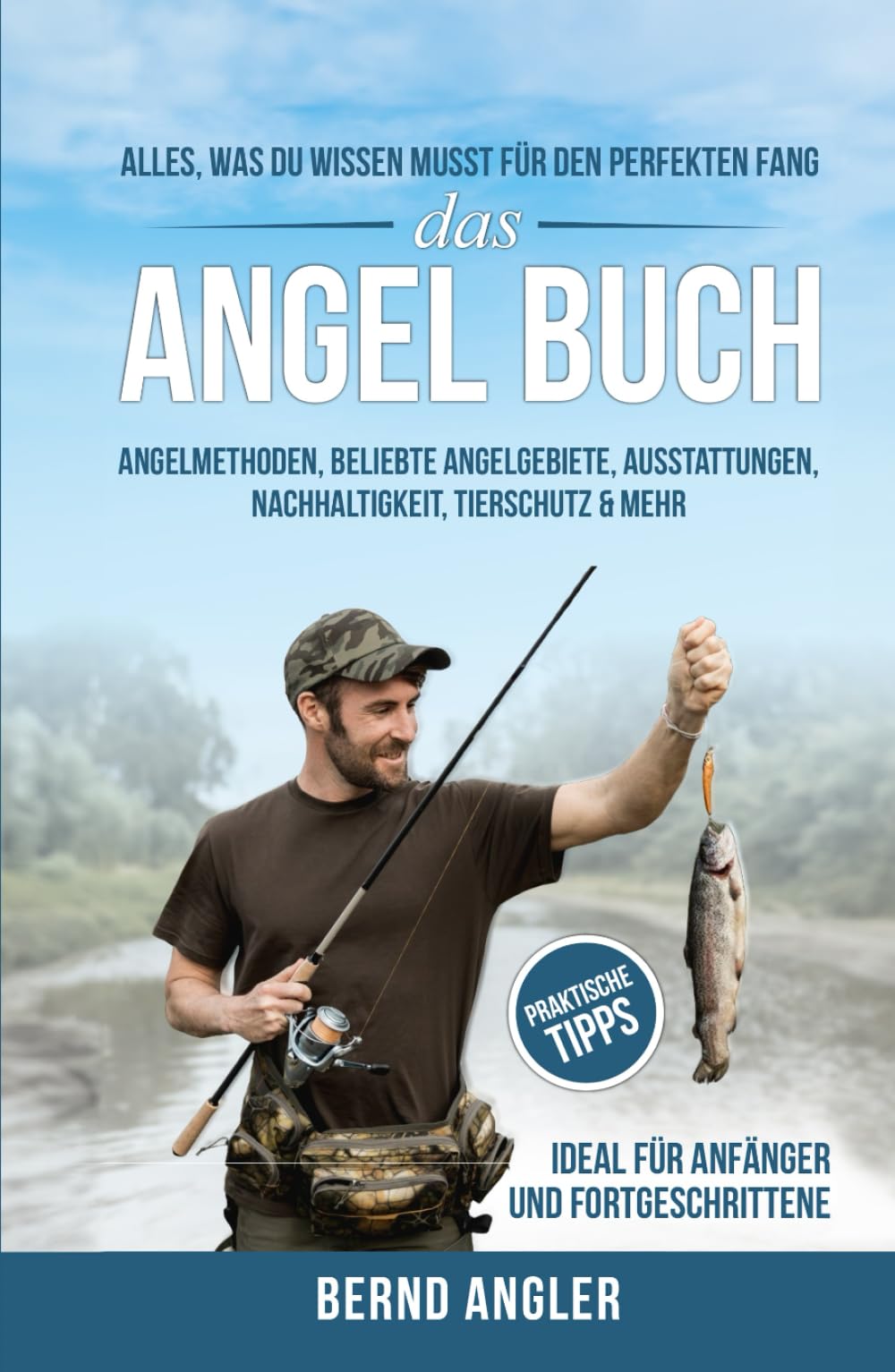 Das Angel Buch: Alles, was du wissen musst für den perfekten Fang - Angelmethoden, Beliebte Angelgebiete, Ausstattungen, Nachhaltigkeit und Tierschutz & mehr