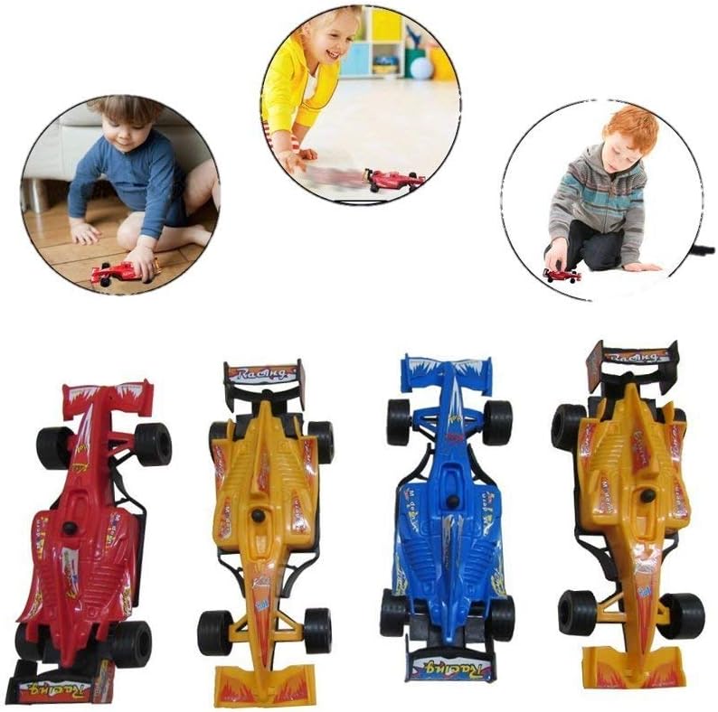 Amazon.com: Pullback Sport Racing Formula Toy Racing Car - Superb Pack ...