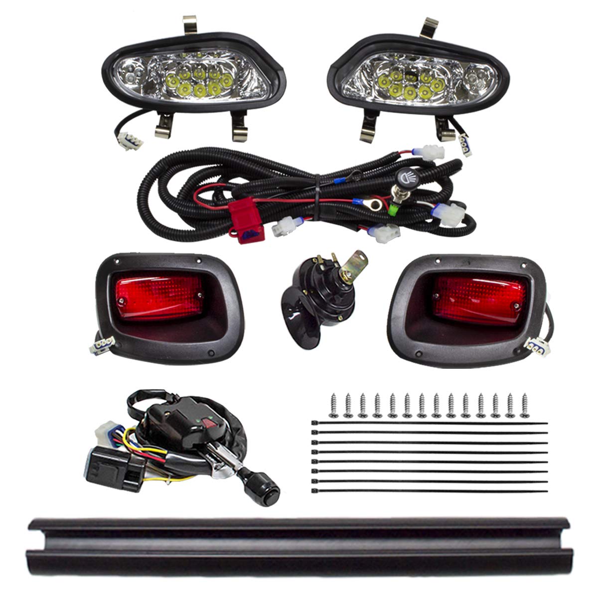 EPR Deluxe All LED Light Kit for EZGO TXT Freedom Valor Gas Electric Carts Fits 2014+