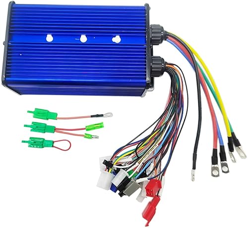 yuandai - Controlador inteligente sin escobillas 48 V, 60 V, 72 V, 84 V, 2000 W, corriente máxima 45A, aleación de aluminio, controlador de motor