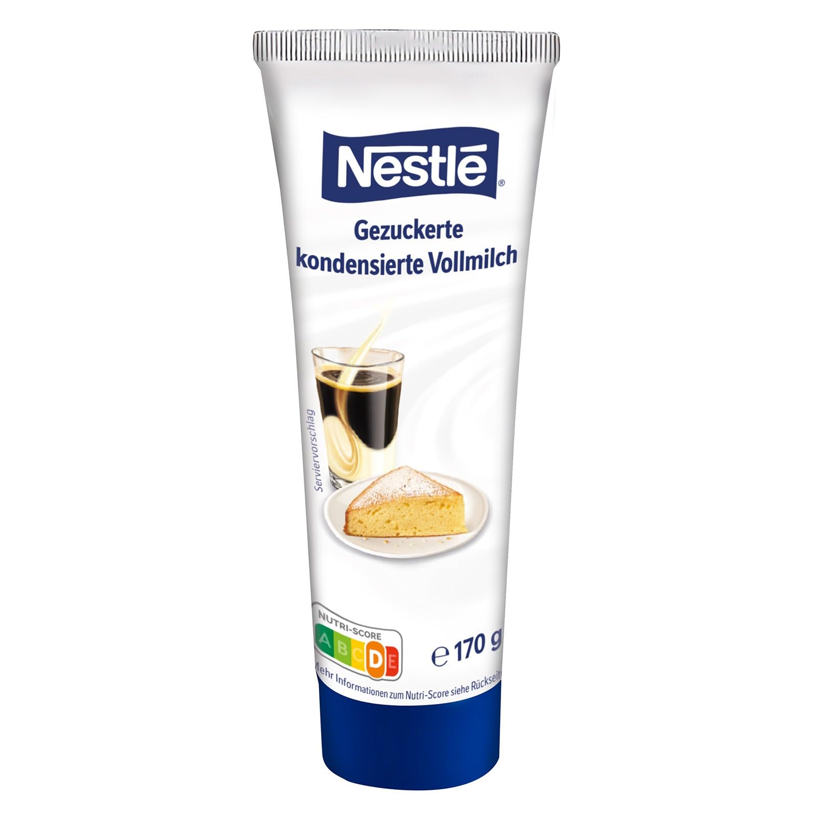 Nestlé Kondensmilch | gezuckert zum verfeinern von Nachspeisen und Kaffee | (170 g (24er Pack))