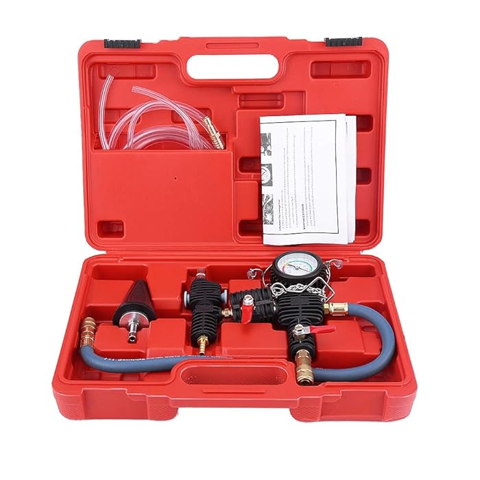 Buy Coolant Vacuum Refill Kit, Qiilu Coolant System Refiller Kit Vacuum