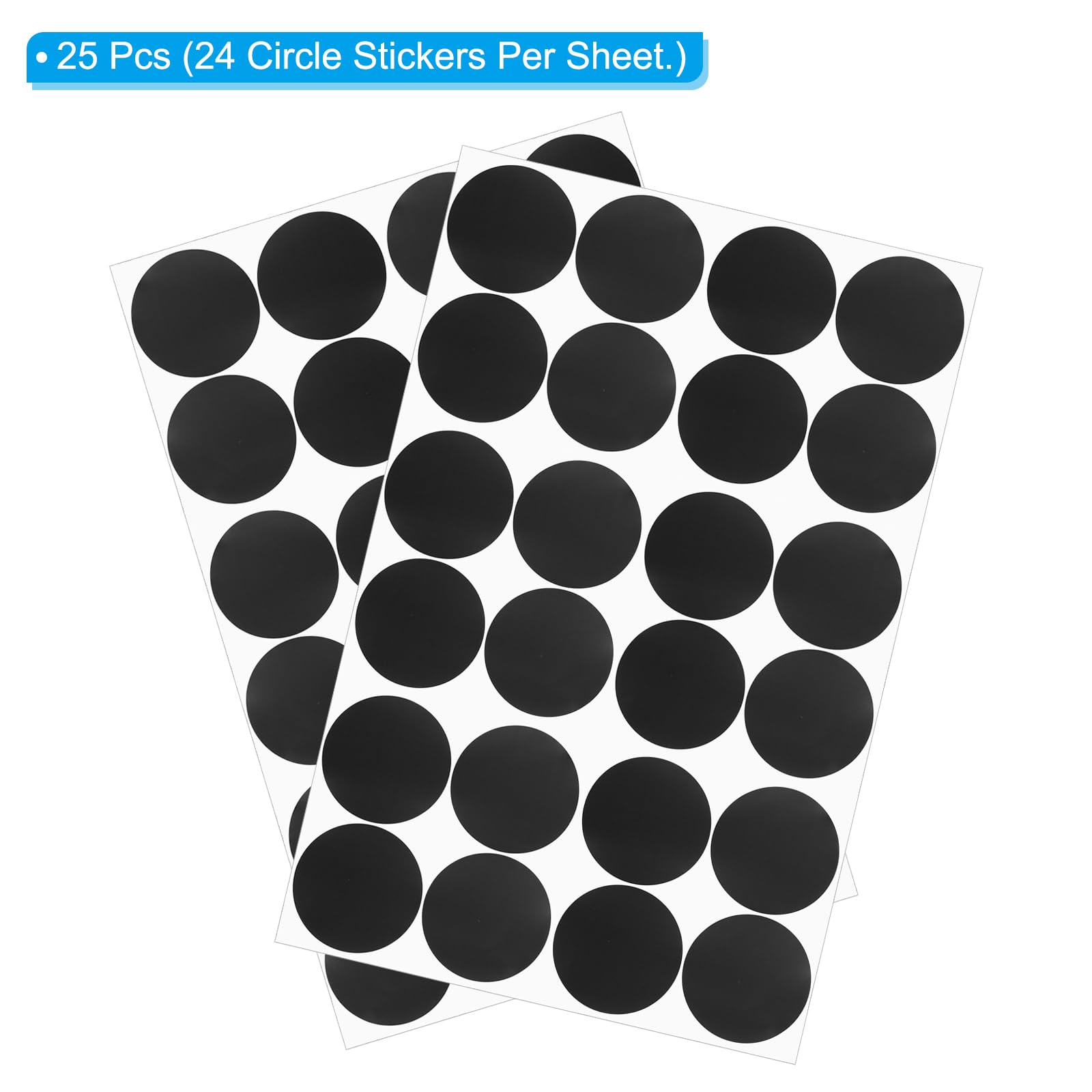 PATIKIL Round Colored Stickers 1.2" - Image 3