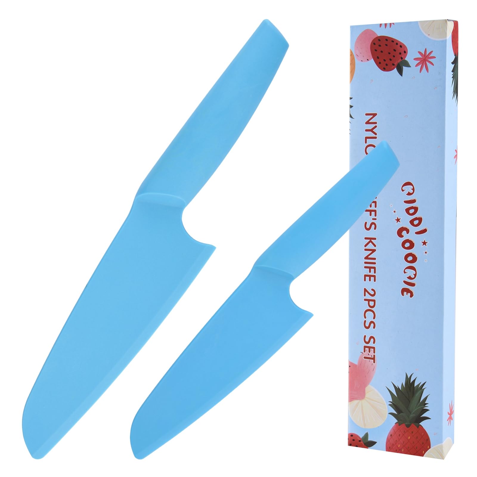 Amazon.com: kiddi cookie Nylon Knife for Nonstick Pans, 2 pcs