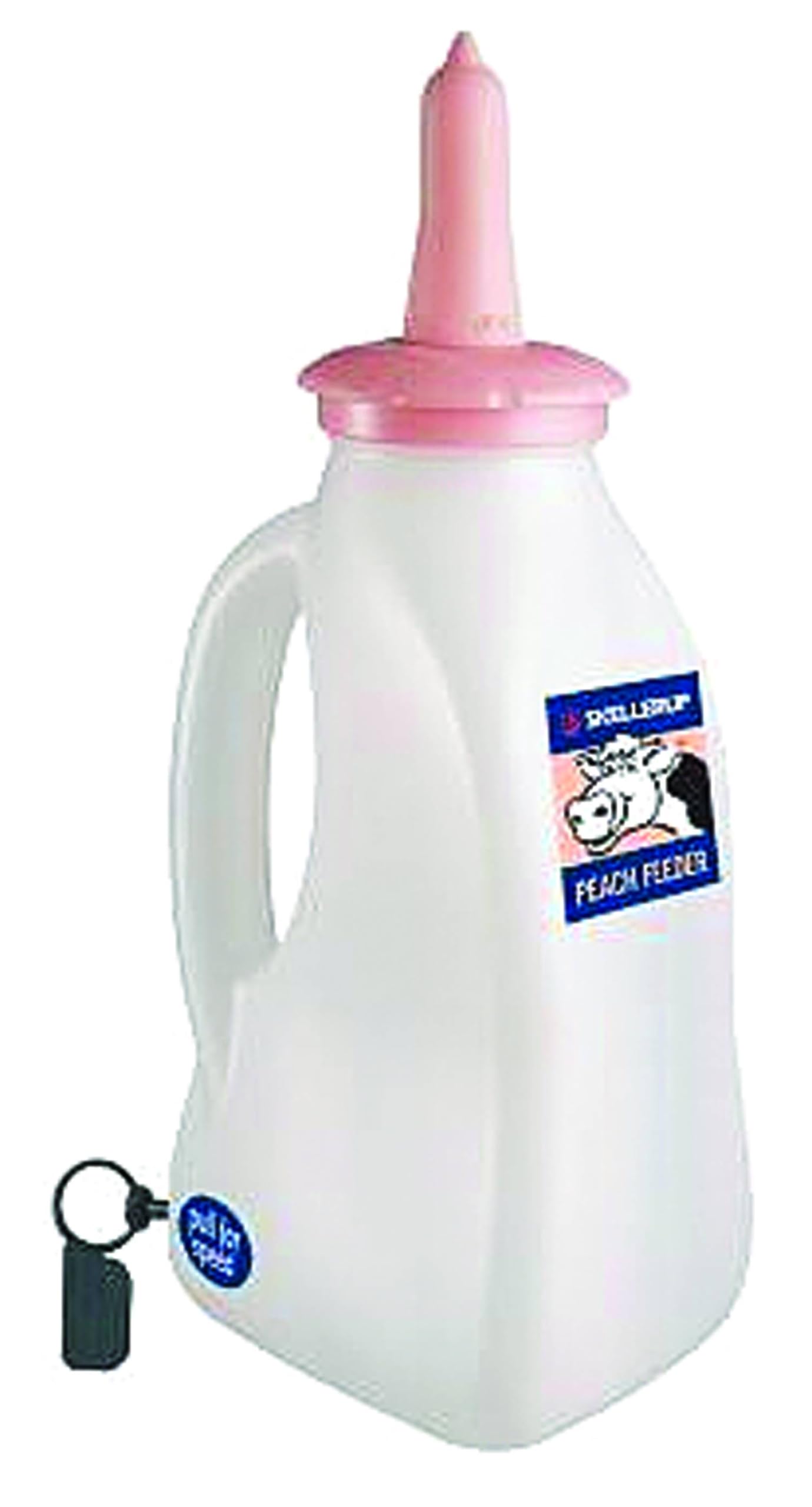Peach Teat Handheld Bottle - 2 Quart - Pink