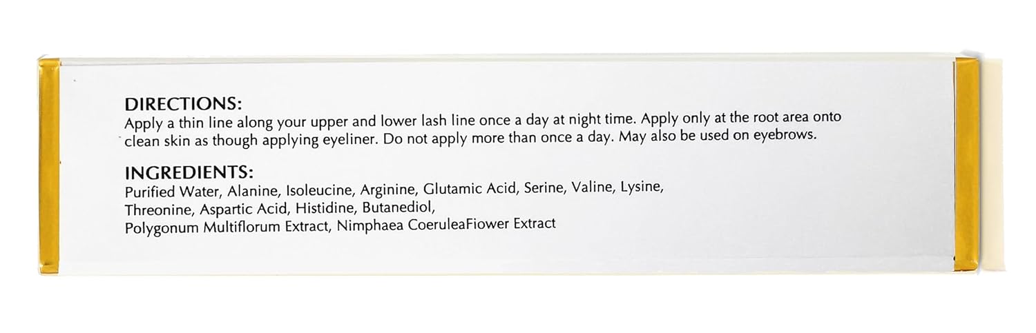 SHIGERU Lash and Brow Natural Oil-Free Growth Serum, Japanese Salon Formula for Longer, Thicker, Fuller Appearing Lashes – 5ml - Image 8