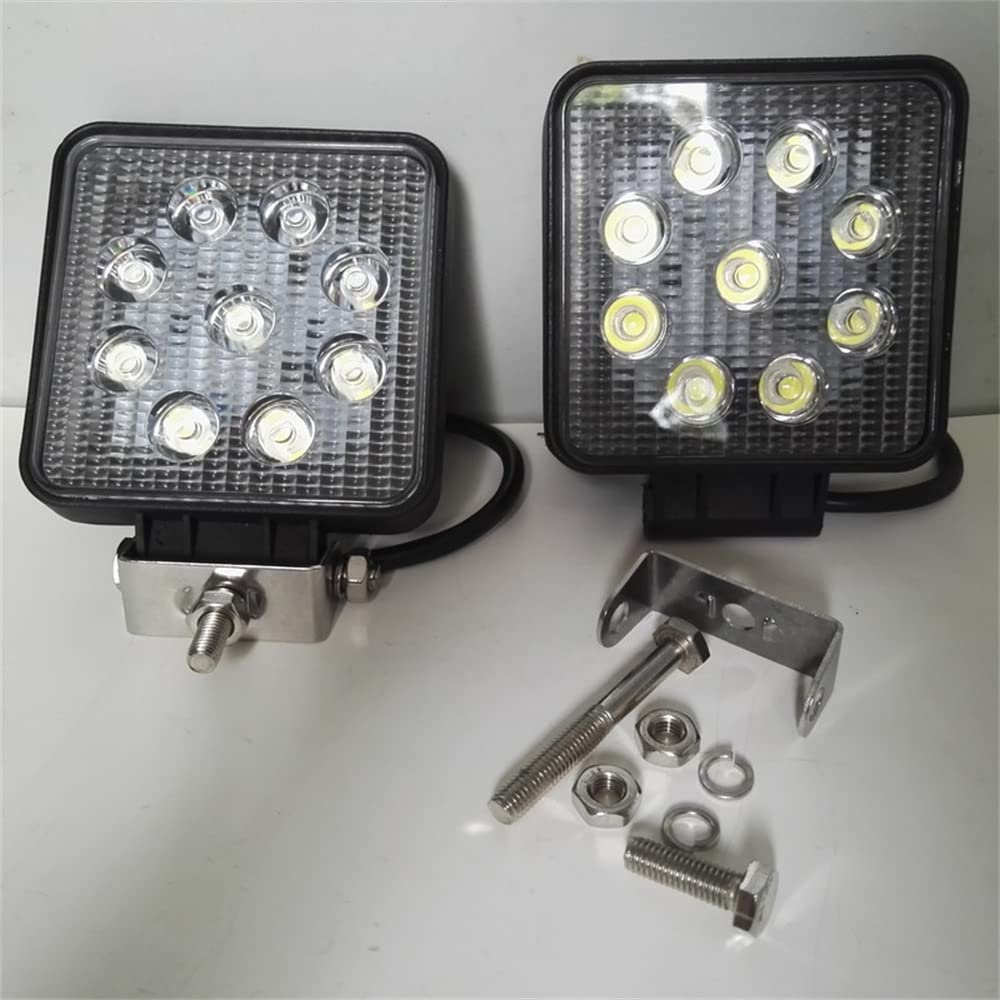 2 Stück DC12–80 V 12 V 24 V 36 V 48 V 60 V 72 V 80 V LED-Leuchten Lampe Elektrofahrzeug Gabelstapler Scheinwerfer Scheinwerfer Golfwagen Camper Blinklicht Pallert Truck Pallet Truck Car