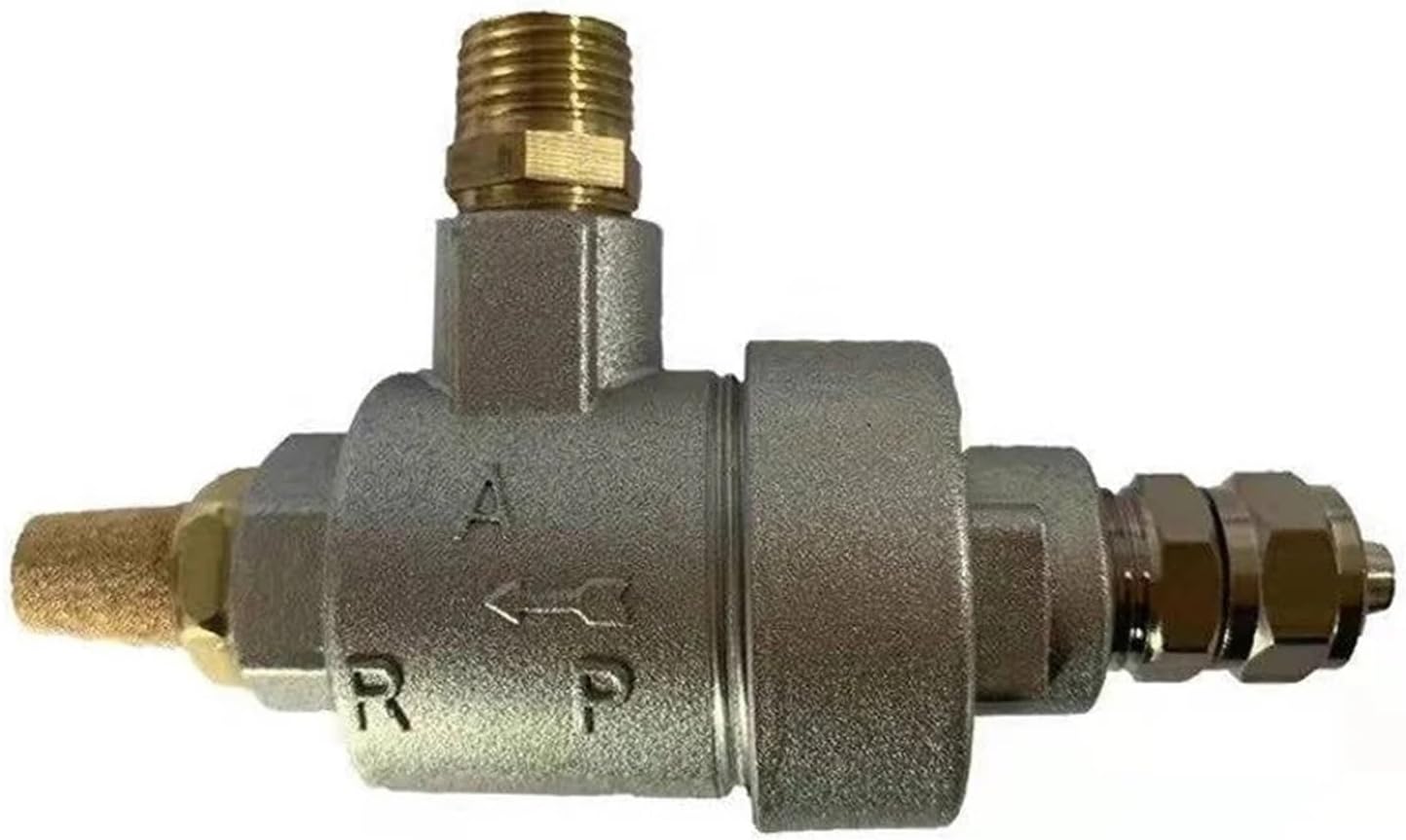 1pc Tyre Disassembly Tyre Bead Breaker Machine Parts Large Cylinder Quick Exhaust Valve Bleed Valve Check Valve Metal(F)