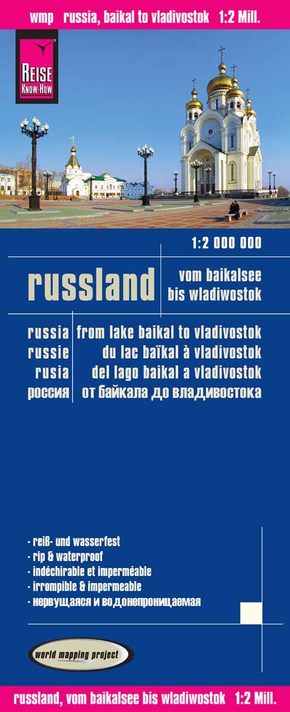 Russia from Lake Baikal to Vladivostok GPS: world mapping project (Russia from Lake Baikal to Vladivostok (1:2.000.000))