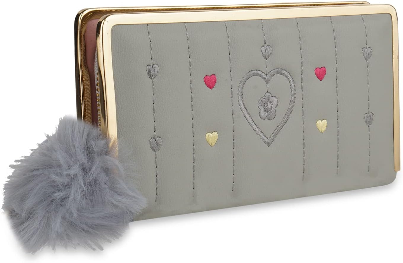 Women's Western Wallet(Light Grey)