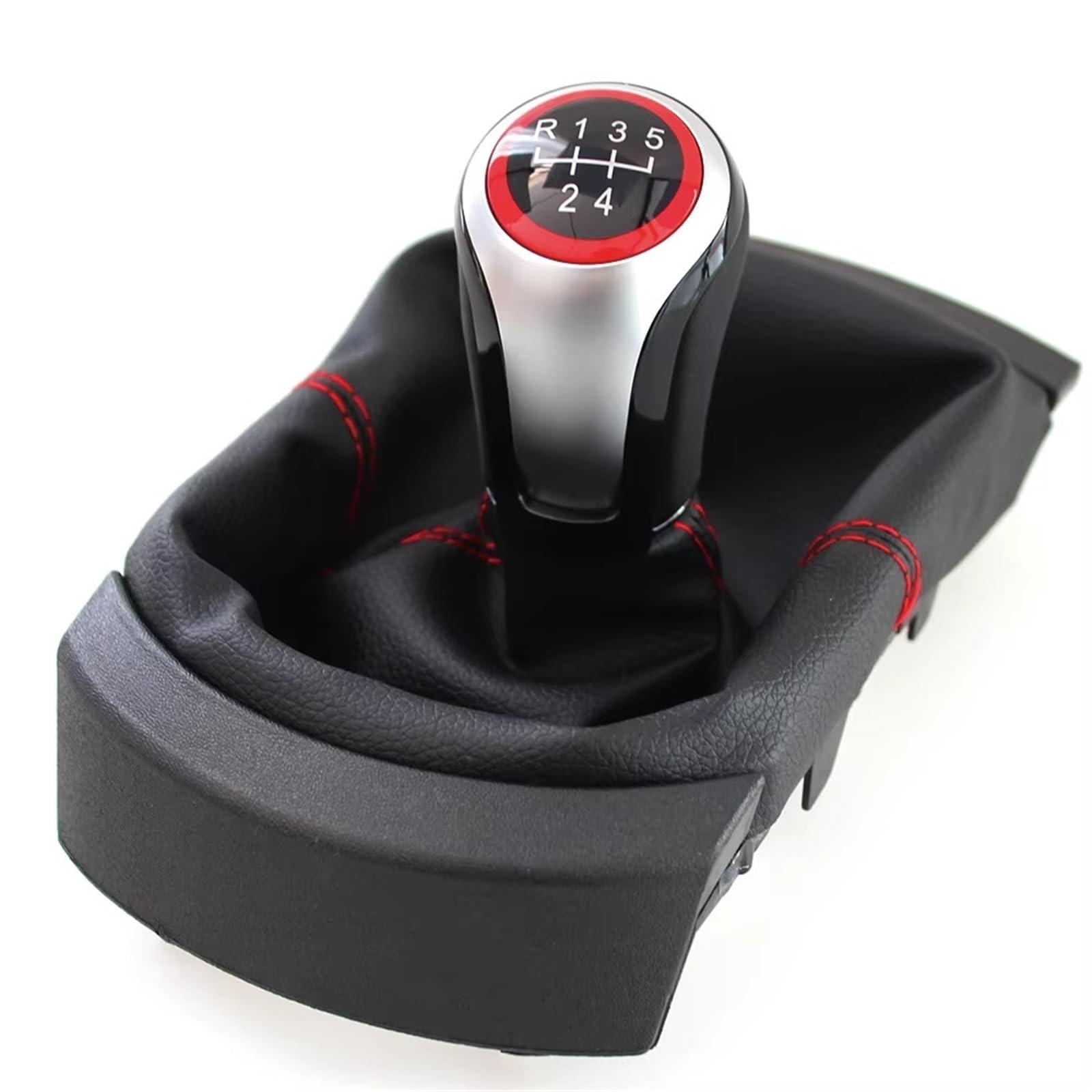 TRGDFDAA Spare Parts Compatible with Seat for Ibiza 2002 2003 2004 2005 2006 2007 2008 2009 2010 Manual Shift Knob Automotive Components