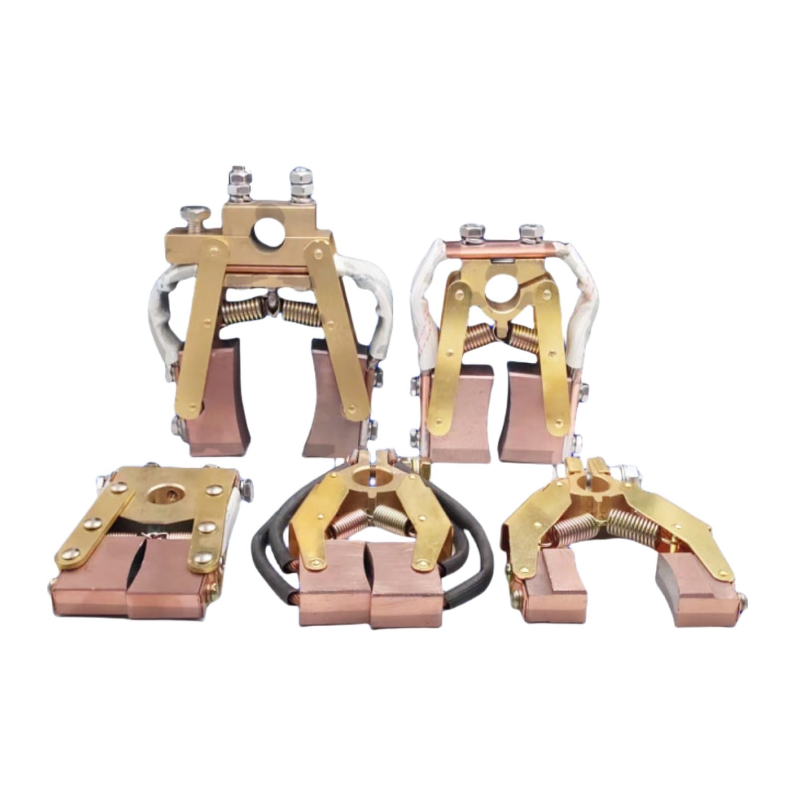 Motor anello scorrevole carbonio spazzole a forma di cheiro alta potenza rompere il braccio in rame a tonelle 12.5 16 32 40(Elbow 12.5 x 40 Hole 16 Leg Length 68 Current 200A)