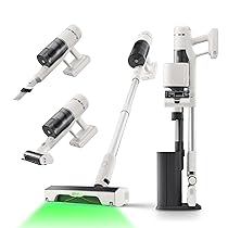 roborock H60 Hub Aspirapolvere Senza Fili con Base di Auto-Svuotamento, Autonomia 60 min, Scopa Elettrica da 115 AW per Peli di Animali Domestici, Spazzola Anti-Groviglio, LED Verde