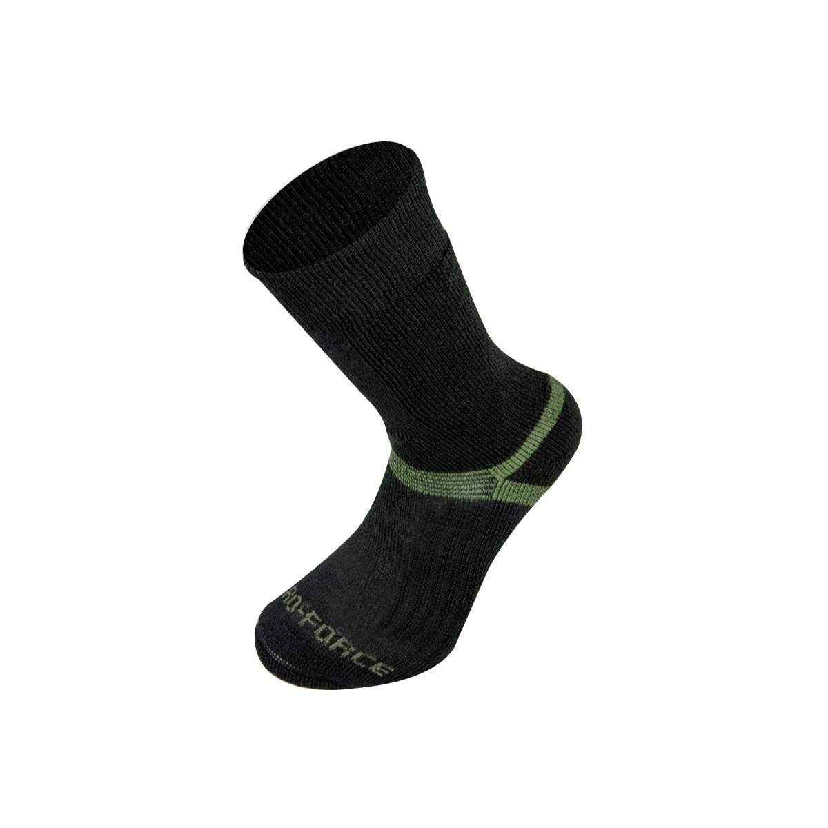 Highlander Men's Black Taskforce Wool Acrylic Blend Military / Walking Socks