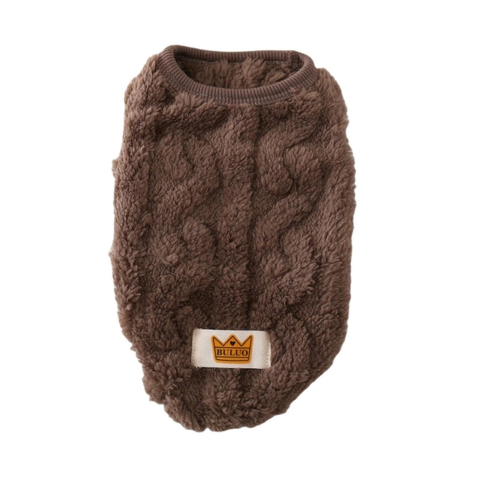 Manteau chiens chaud hiver : vêtement pull pour chat