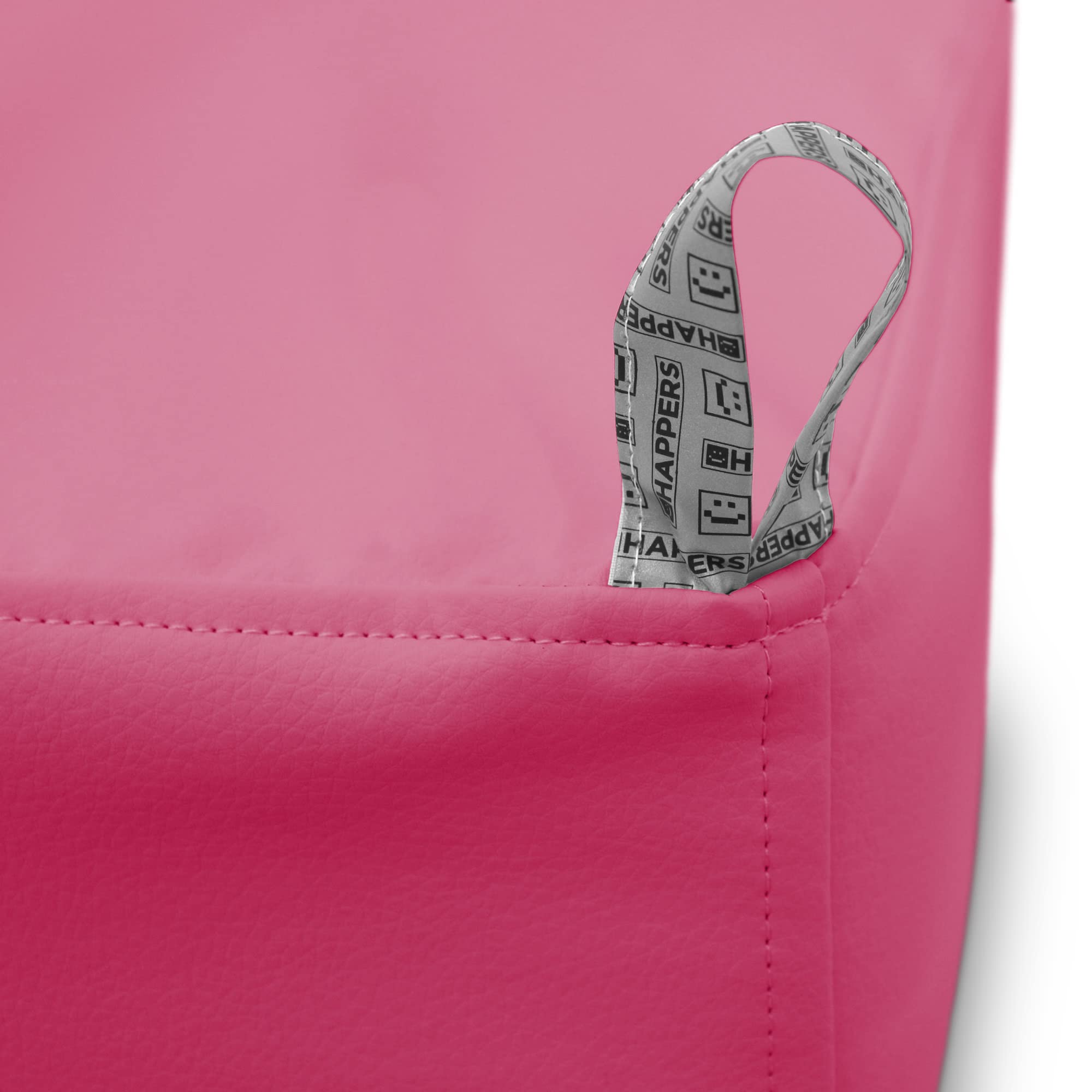 HAPPERS Puff Cama Auxiliar Confort Convertible 2 en 1 | Colchón Plegable para Invitados | Funda Lavable | para Salón o Dormitorio | Futón 195 x 130 cm - Fucsia