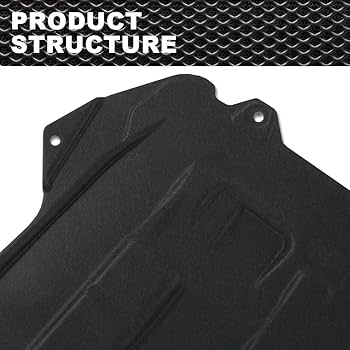 Amazon.com: CROSSDESIGN Front Center Engine Splash Shield