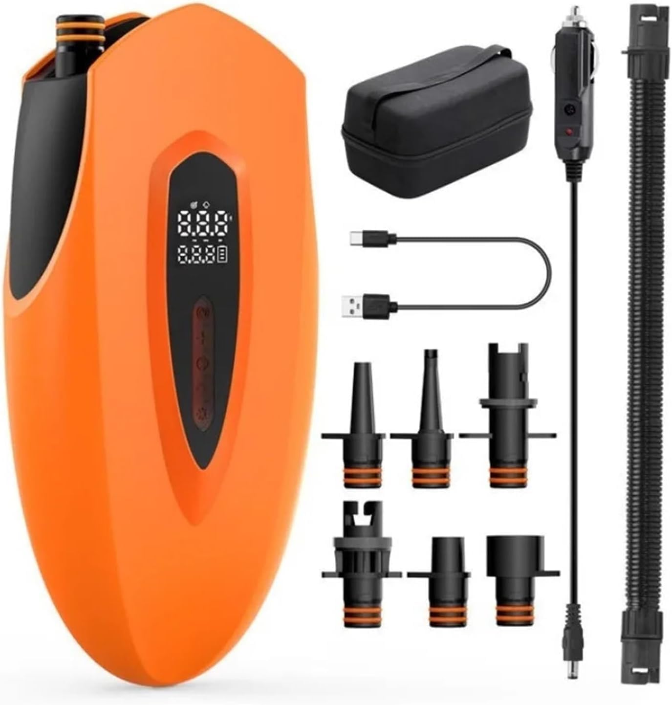 【⭐️電動‼️大幅値下げ‼️⭐️】SUP 電動ポンプ　ボート　シュノーケル　サーフィン Amazon.co.jp: 電動パドルボードポンプ、12000mAh充電式バッテリー搭載