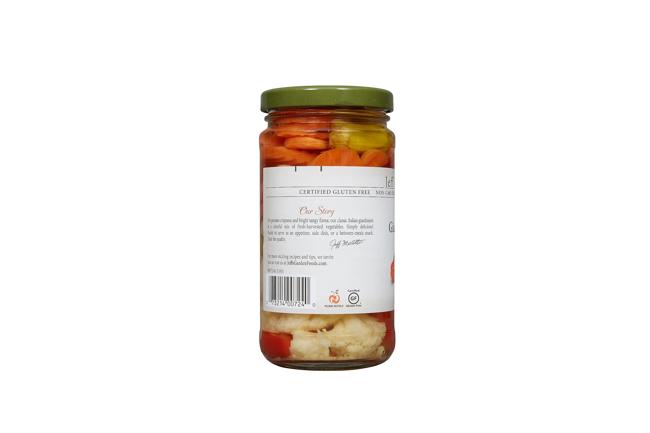 Amazon.com : Jeff's Garden Flavorful Giardiniera | Non-GMO, Gluten