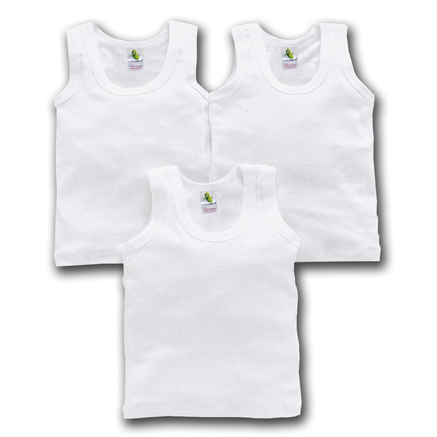 Baby Vest Cucumber Baby Clothes Cucumber White And Color Baby Vest