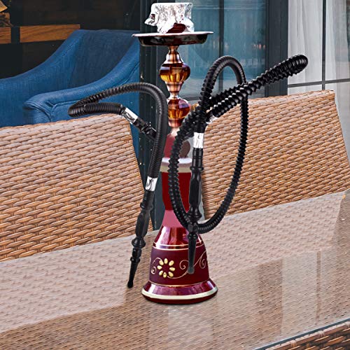 Maxee 2 Stück Shisha Schlauch mit Mundstück & Endstück, Shisha Zubehör, Neuester Skalierbarer Shisha-Schlauch aus Acryl… – Bild 4