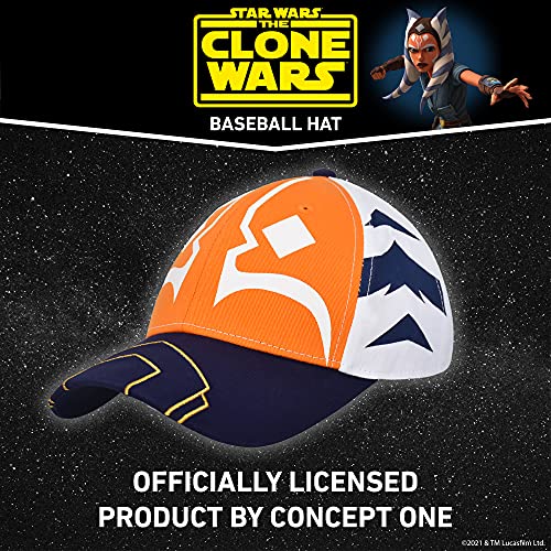 Casquette baseball Star Wars Ahsoka Clone Wars snapback multicolore taille unique