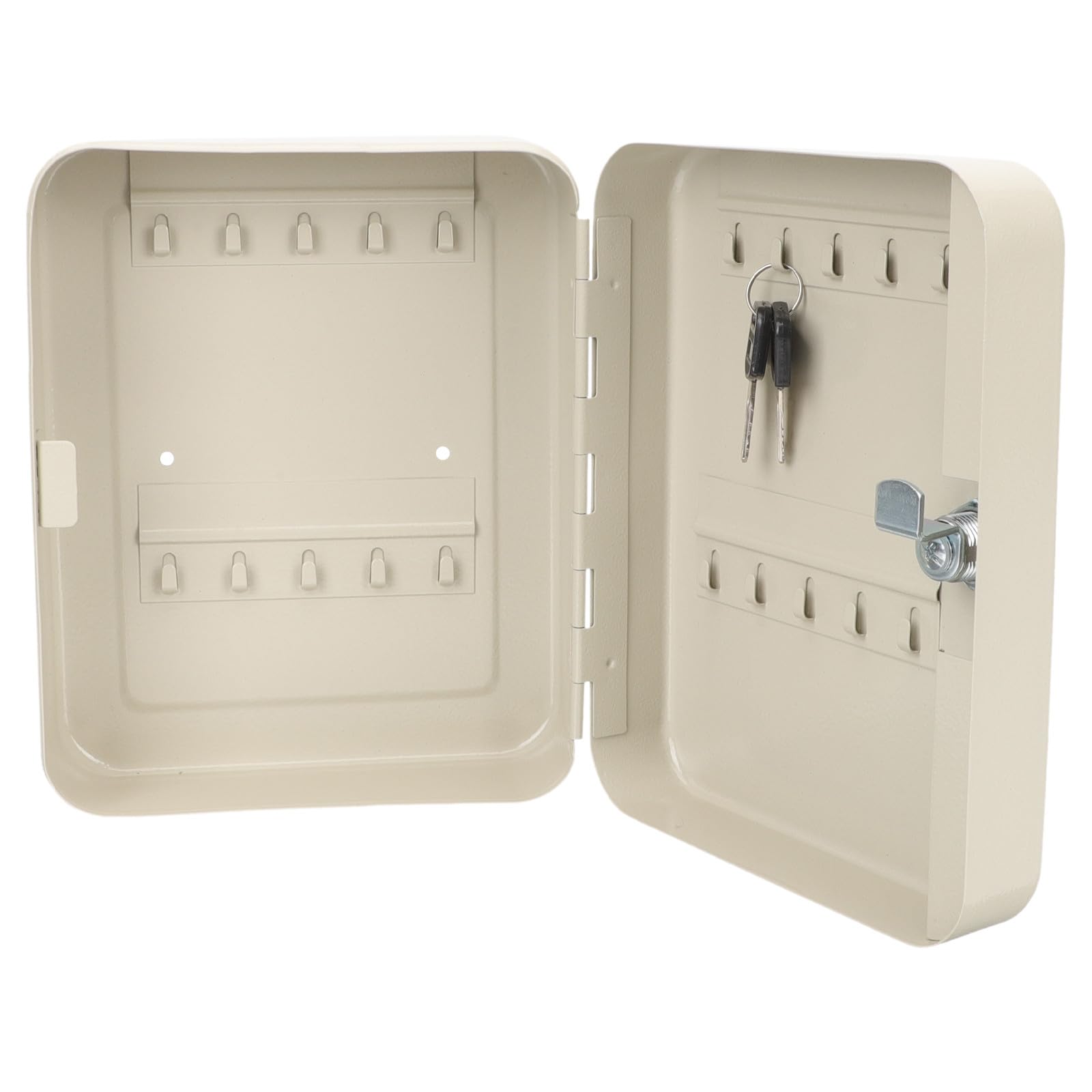 Diseño de ranuras en caja de seguridad EXCEART de hierro blanco