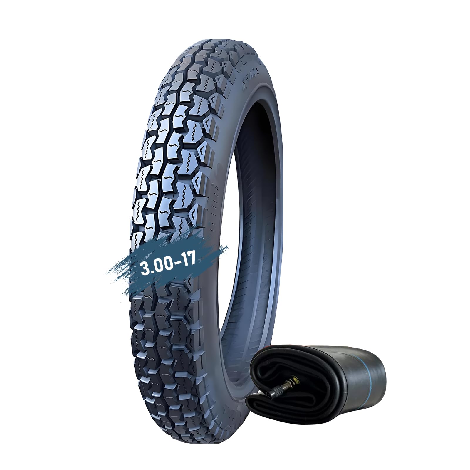 3.00-17 Scooter Tire and Inner Tube Set