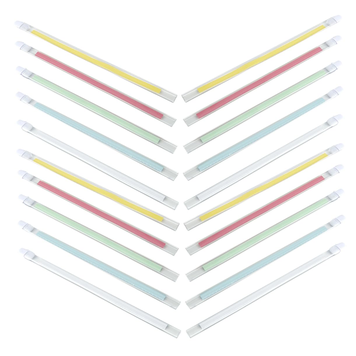 Bracelet D’identification Hospitalier 20 Pièces en Plastique et Papier