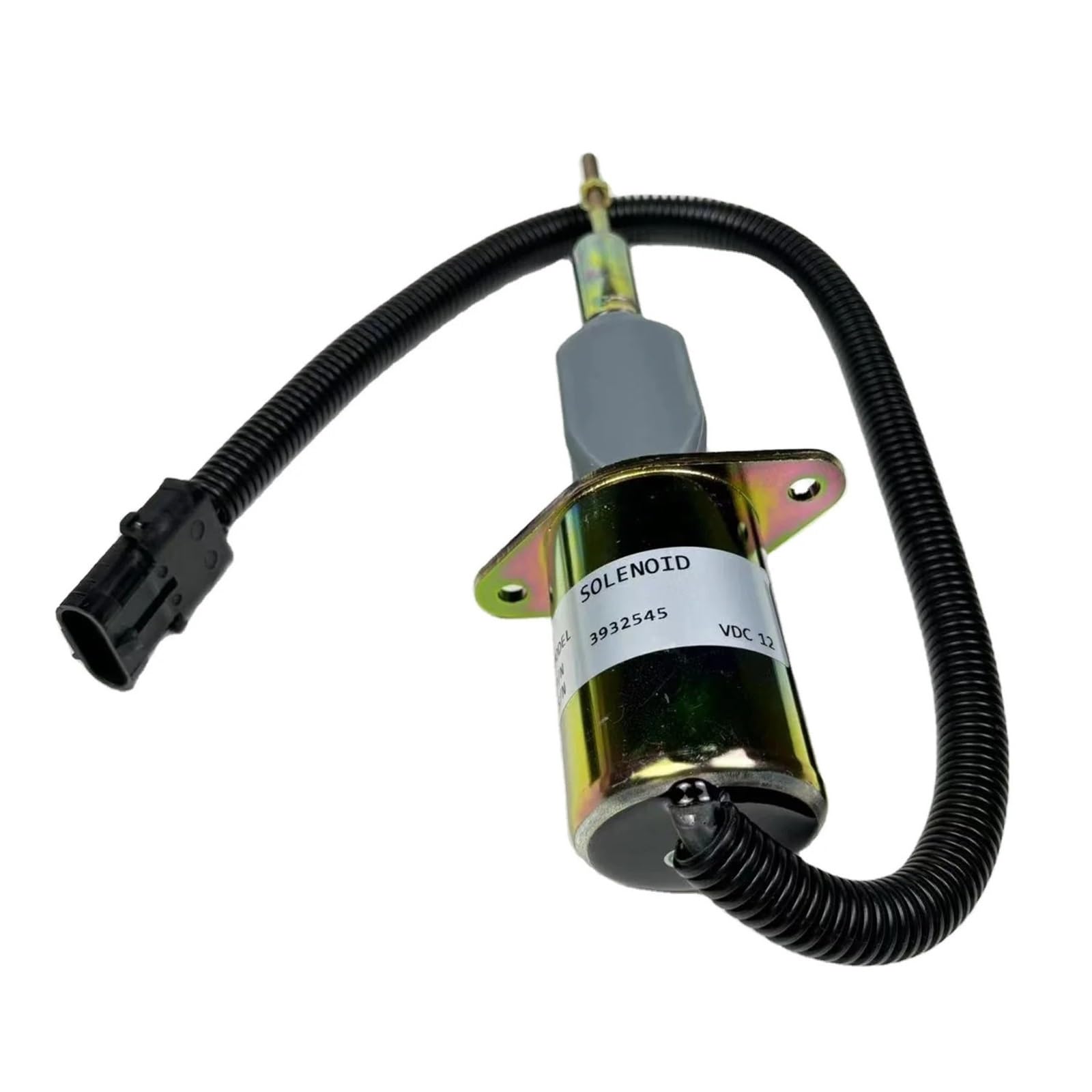 12V Shut Down Solenoid 3932545 SA-4639-12 for 6CT 6CTA Engine