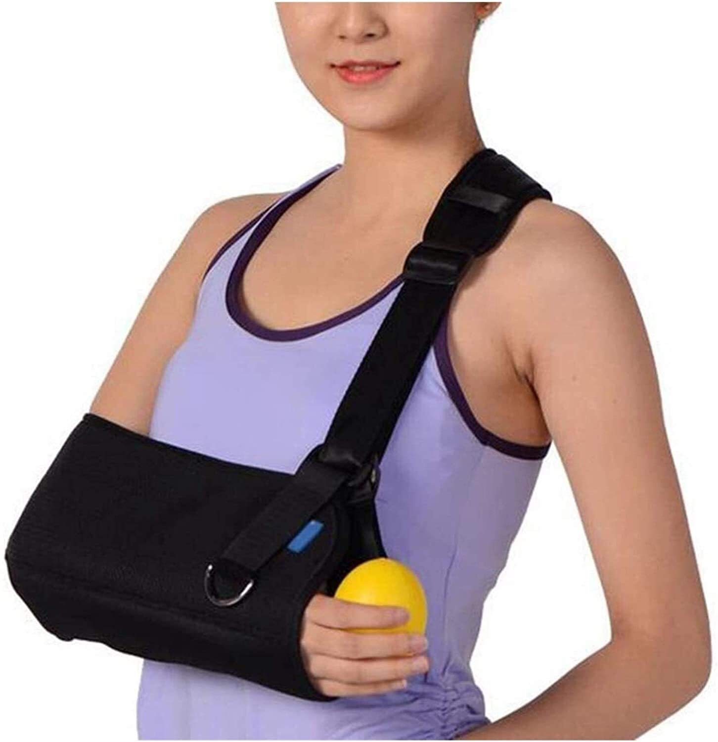 Soportes de Cabestrillo para Brazo, Soporte Ajustable para antebrazo y Codo Eslingas para Brazo Aliviar el Dolor de Hombro Se Adapta a la Mano Izquierda y Derecha Ayudas para la Vida Diaria