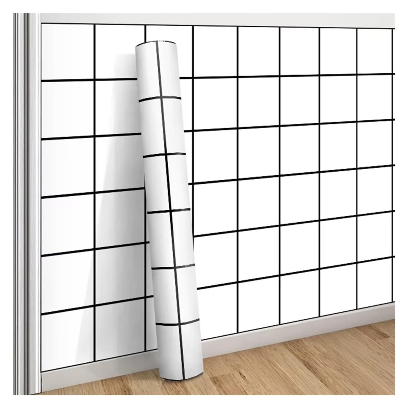 Aywtiun Color 1 Oil Proof Waterproof Contact Paper 40Cm Decorative Waterproof Proof Modern Style Kitchen Living Room Background Self-Adhesive Wallpaper For Kitchen Worktop Fridge Splashback(,40Cmx1m)