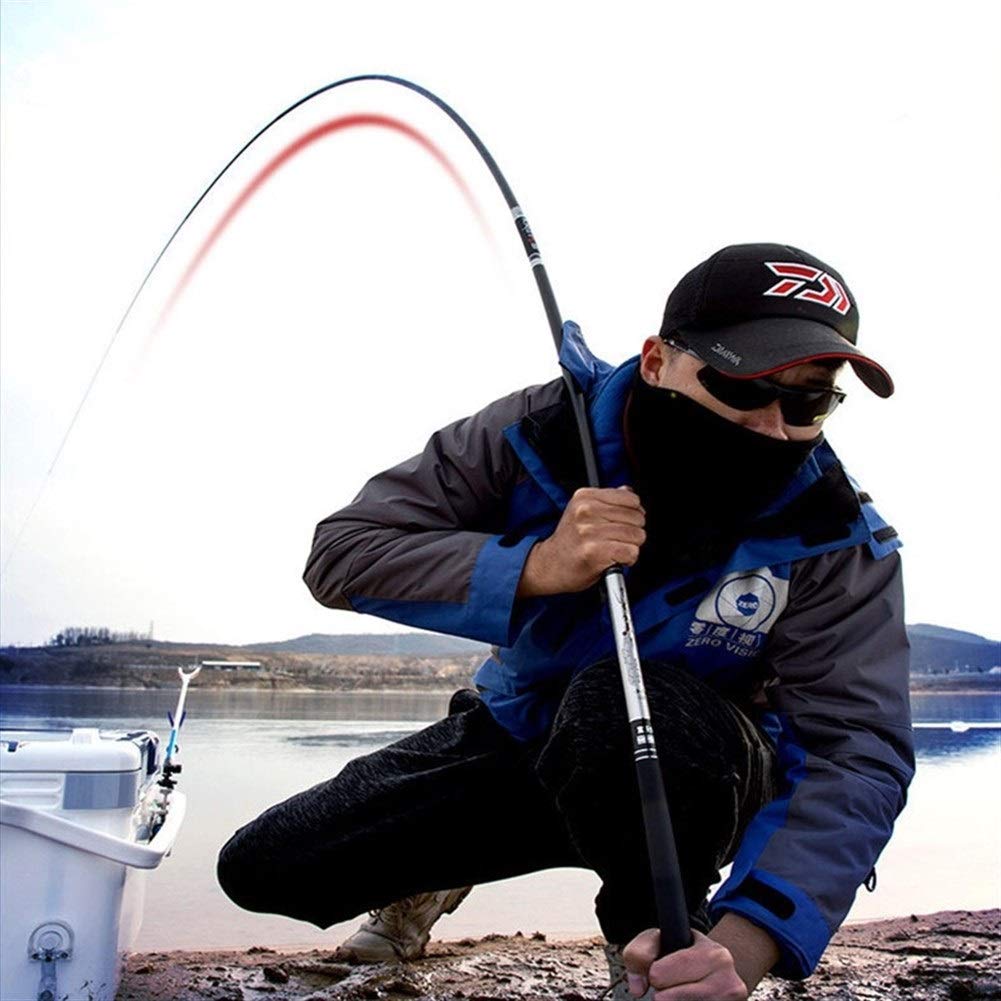 Canna da Pesca,Fishing Rod in Fibra di Carbonio di Canna da Pesca d'Acqua Dolce Pesca telescopica Rod 2.7M-10M Ultra Light