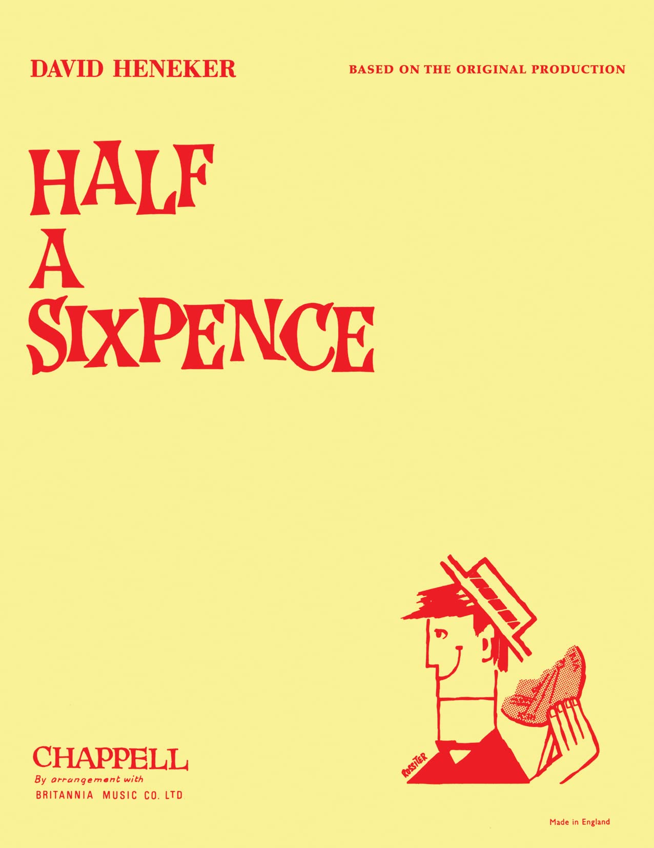 Half a Sixpence (Original) (Vocal Score) (Faber Edition)