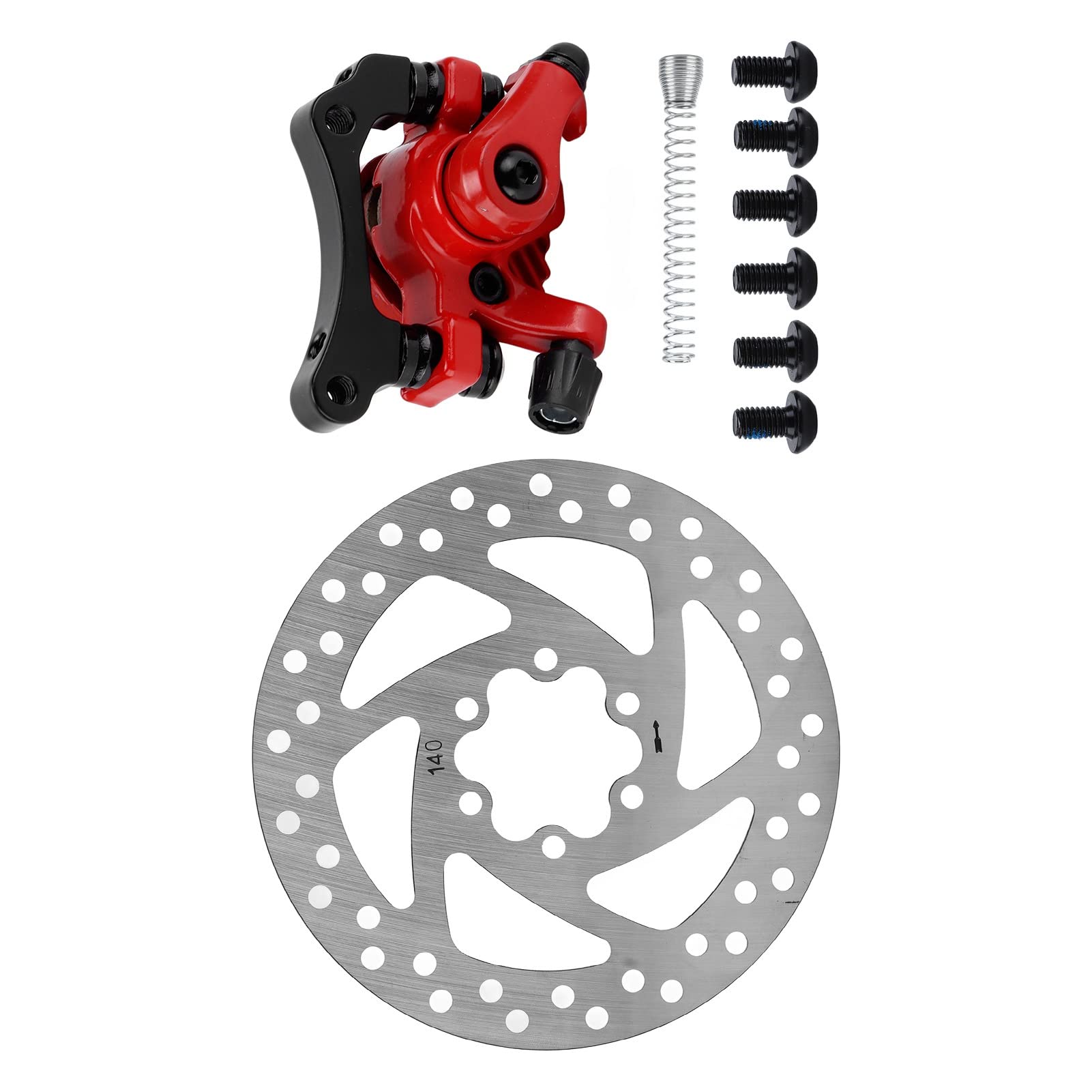 Scooter Eléctrico Kit Freno Disco 140mm 6 Orificios Aleación Aluminio