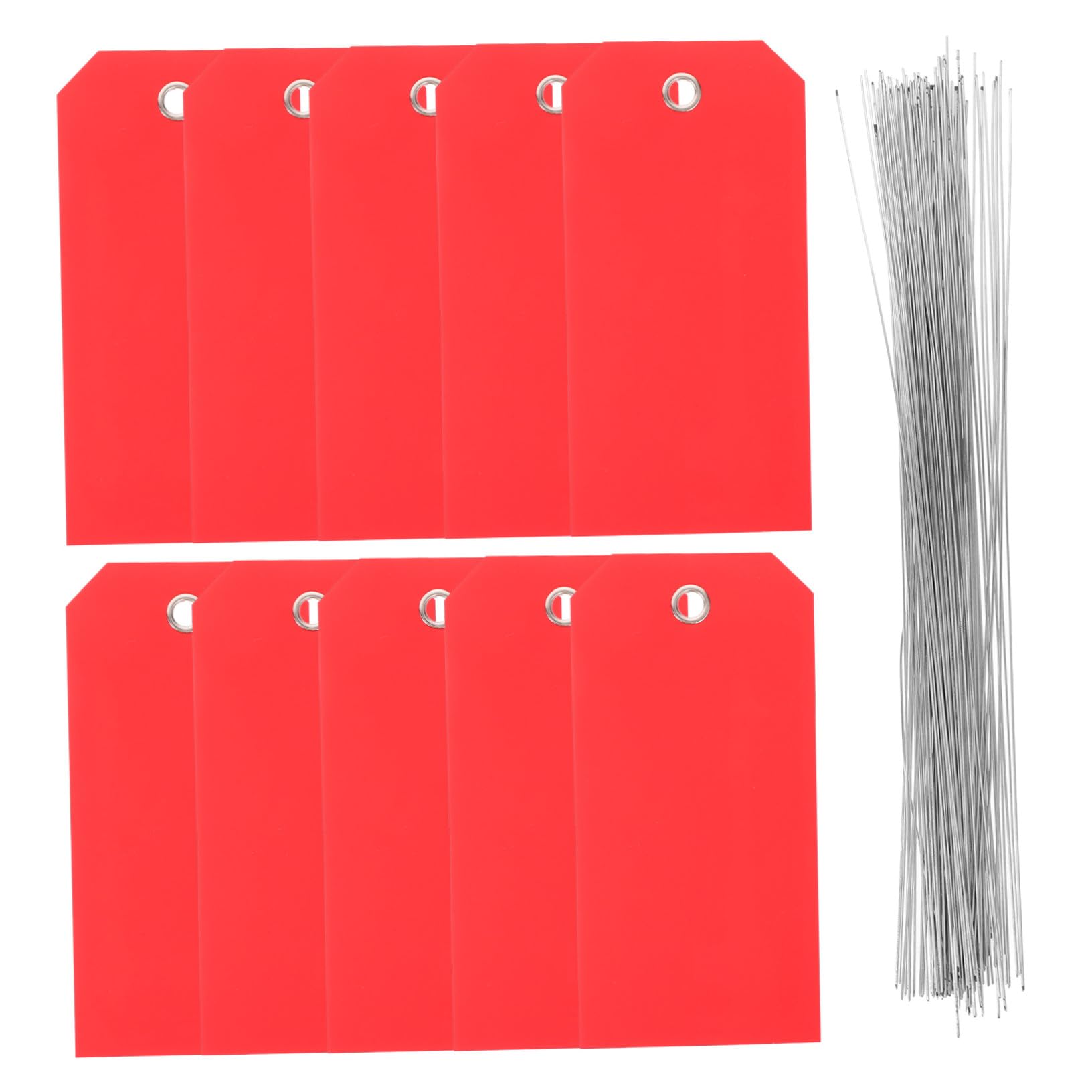 500 Pezzi Etichette Identificative per Valigie in PVC Scrivibili con per Bagagli e Spedizioni Resistente e Multifunzionale