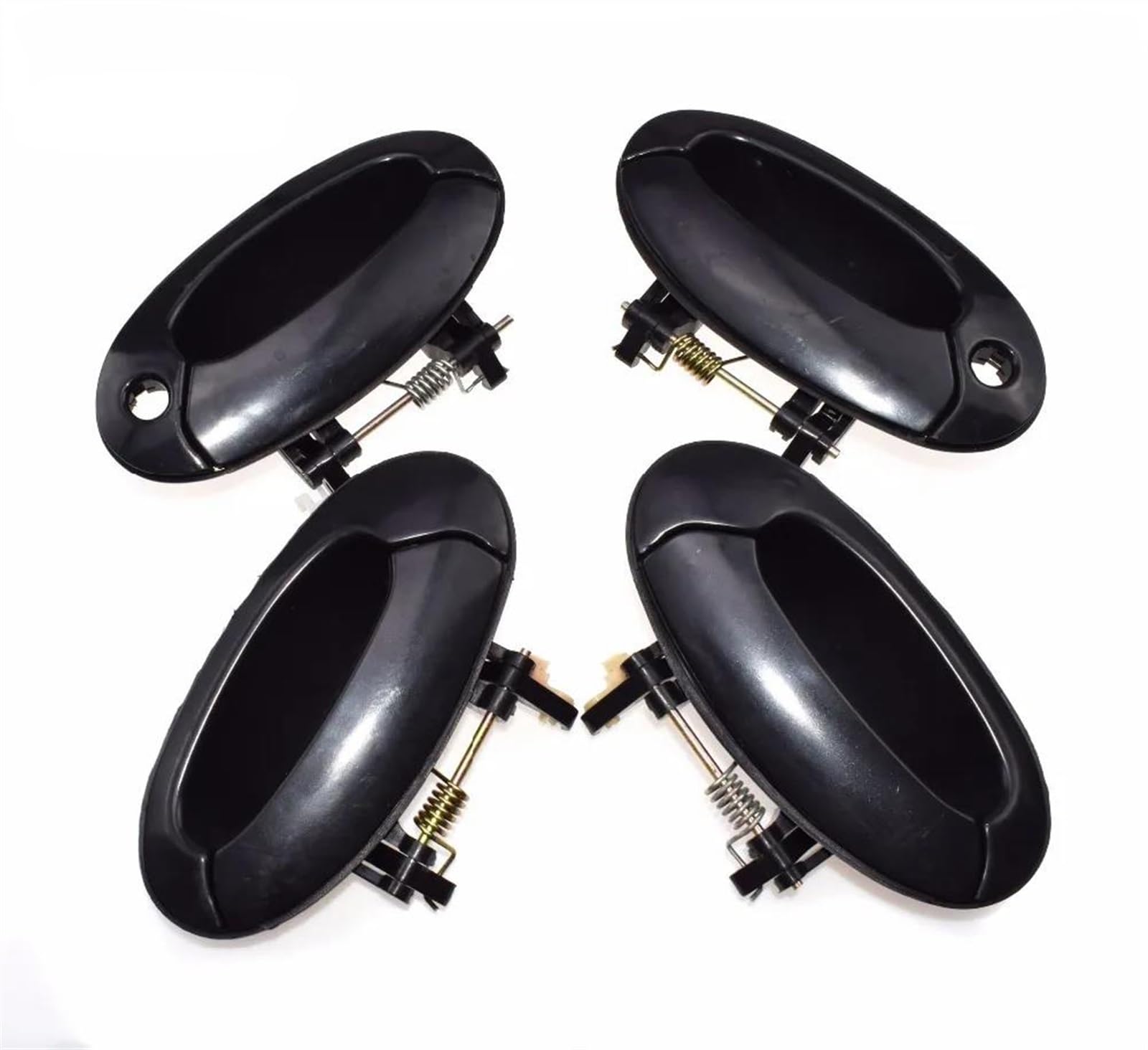 POQWERIQ Car Outside Exterior Door Handle Front Rear Left Right for Hyundai for Elantra 1996 1997 1998 1999 2000