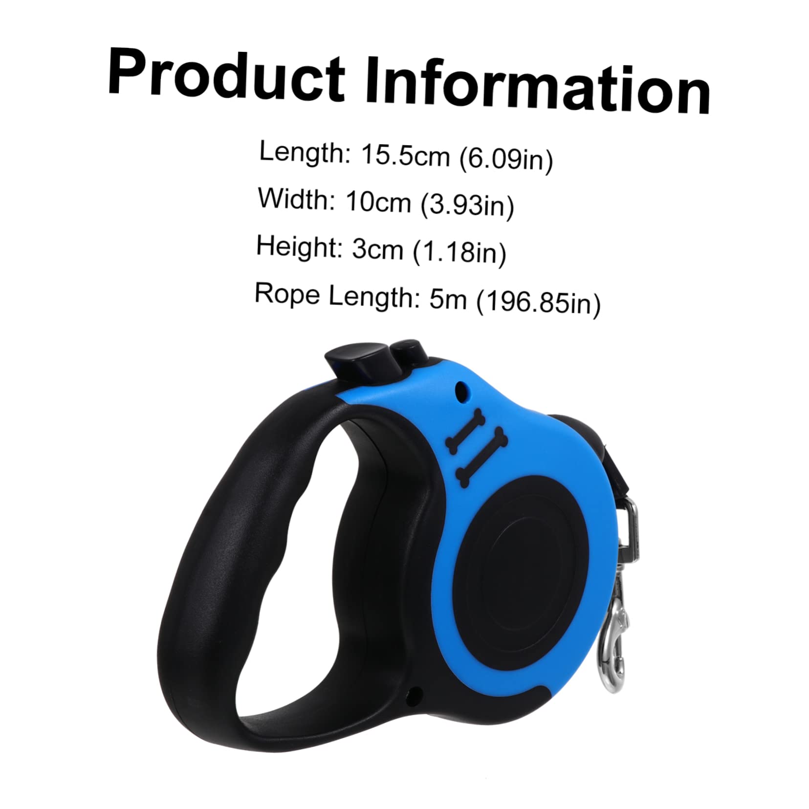 Sosoport Dog Leash Retractable Automatic Retractable Traction Rope Pet Training Leash