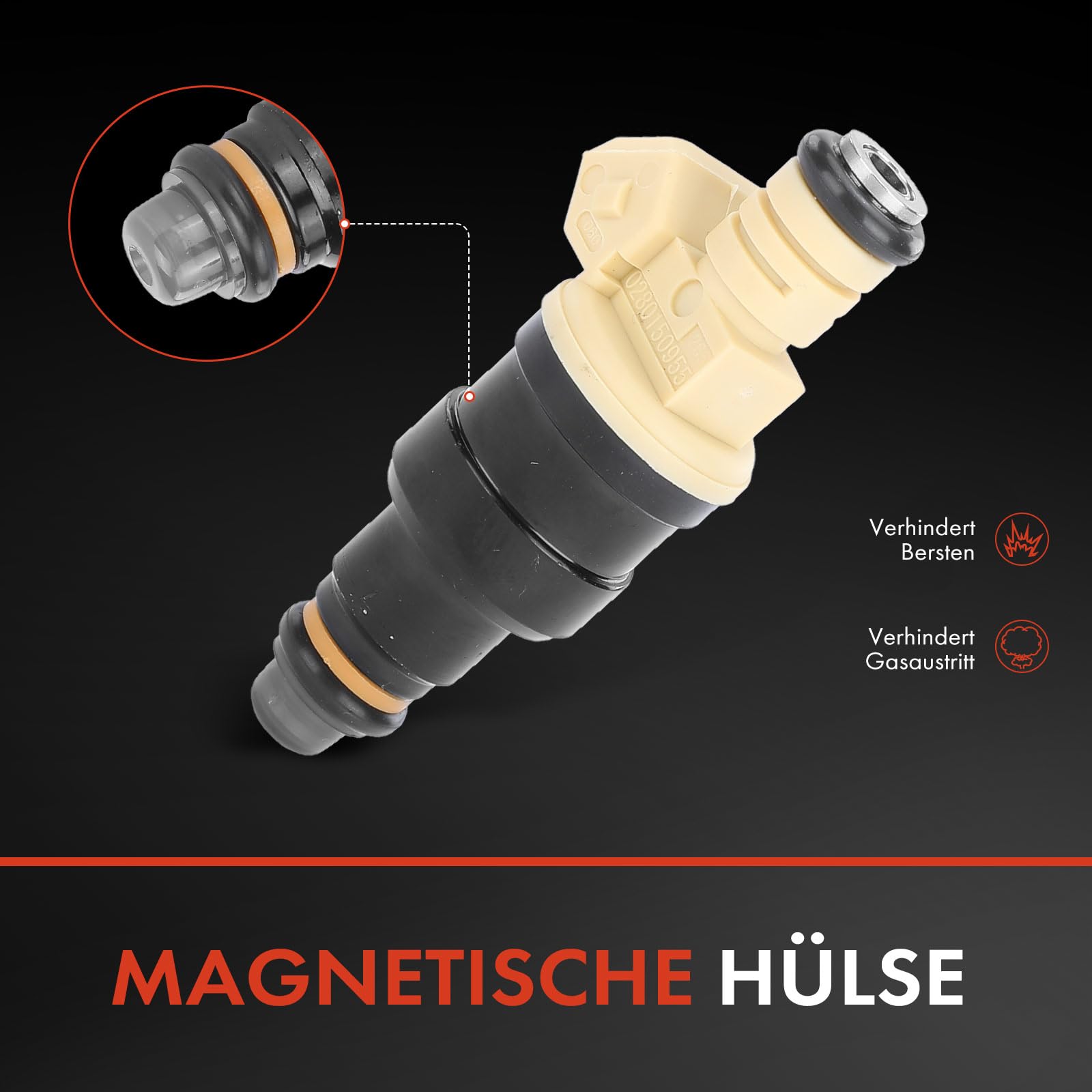 6x Einspritzventile Für Saab 9-3 2.8L - Ersatz Für 12581682, 85212266