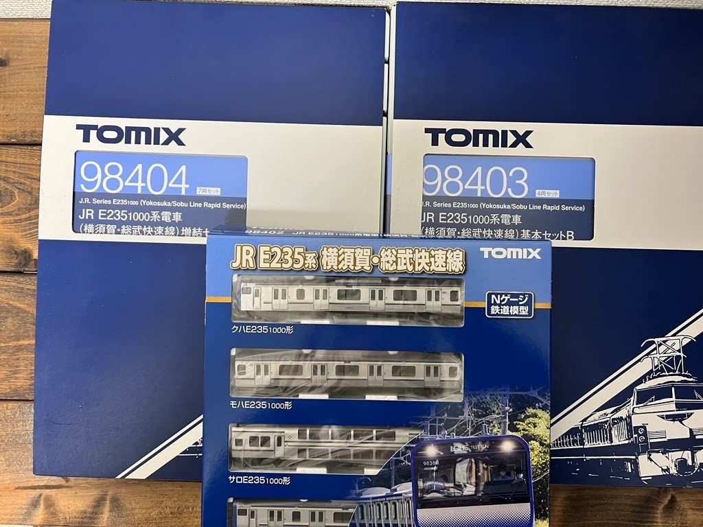TOMIX 98402 98403 98404 JR E235 1000系 横須賀・総武快速線15両 フル