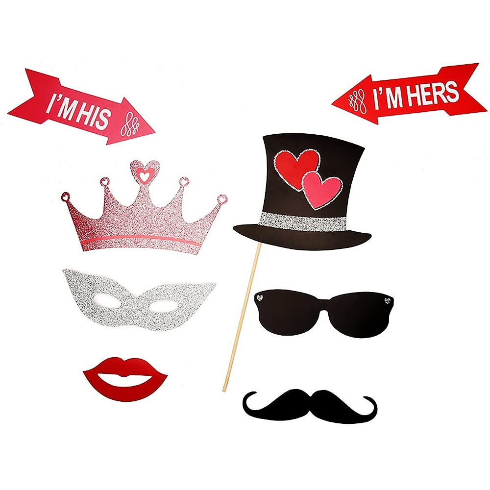 Puntelli per foto per feste di san valentino forniture per matrimoni maschera pe