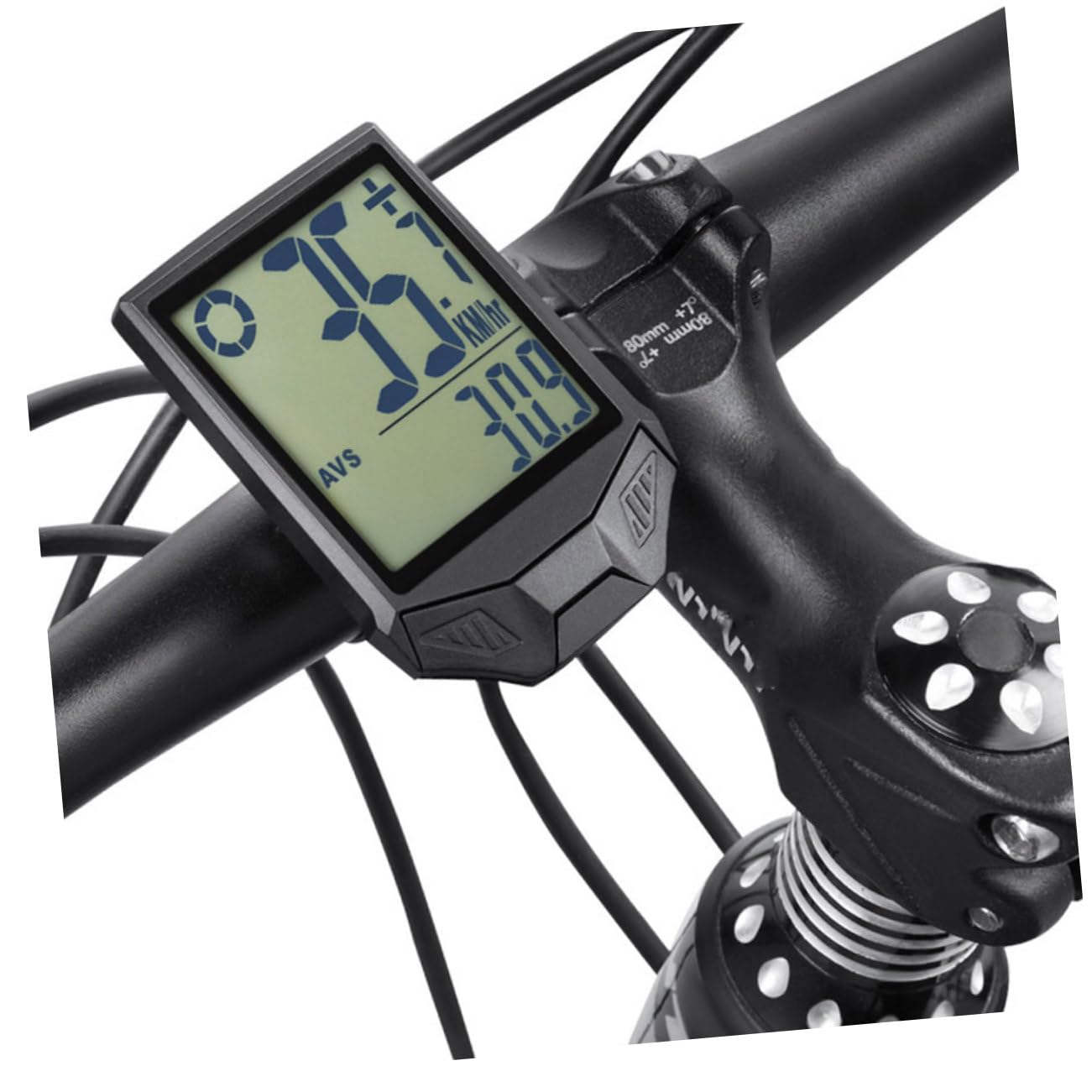 BESPORTBLE 1pezzi Contachilometri Per Retroilluminazione Odometro Wireless Per Ciclisti Condizioni Meteorologiche