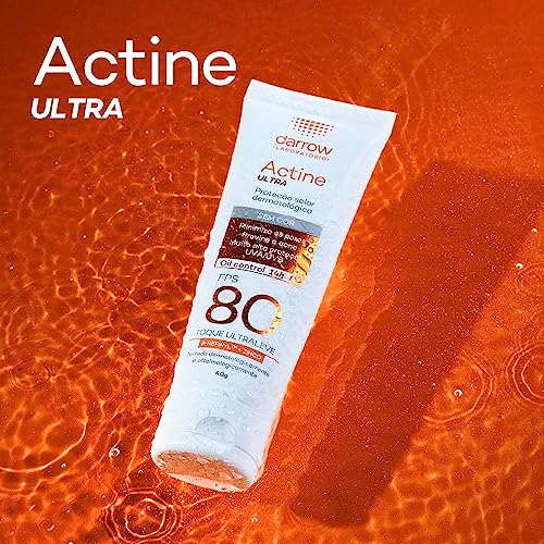 Actine Darrow - Protetor Solar Ultra FPS80 - Cor Universal, Cor: Branco