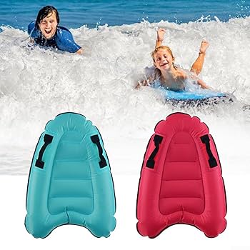 Pool Inflatable Bodyboards Swimming Float Kickboard Learning Bodyboards Children Surfboard Outdoor Inflatable Surf Body Board For Beach Float Kids Water Slip