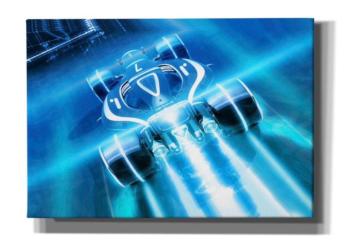 Epic Graffiti 'Megafuture Centaija Seven Xxv' by Fernando Palmer, Canvas Wall Art, 26"x18"