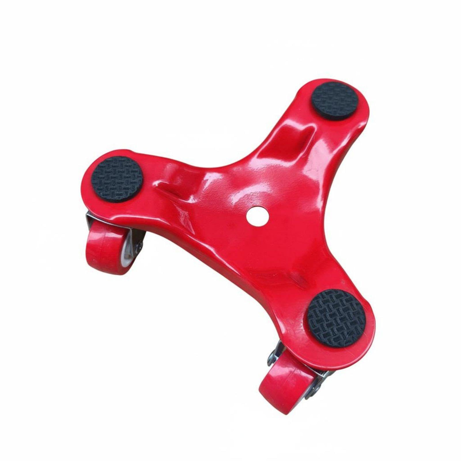 CALANDIS Triangle Mover Cart Labor Saving 3 Wheel Furniture Cart Scratch Protection Triangular Furniture Mover for Movers, Warehouse, Office, Home Renovation Red Red Wheel Upgraded-image-18