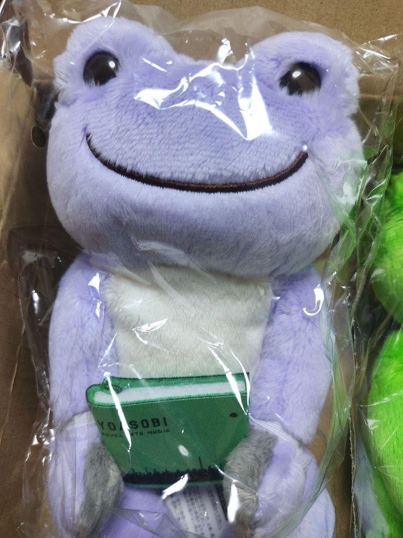 かえるのピクルス×YOASOBI コラボ ビーンドール 全３種セット Amazon.co.jp: YOASOBI ×かえるのピクルス コラボ ビーンドール